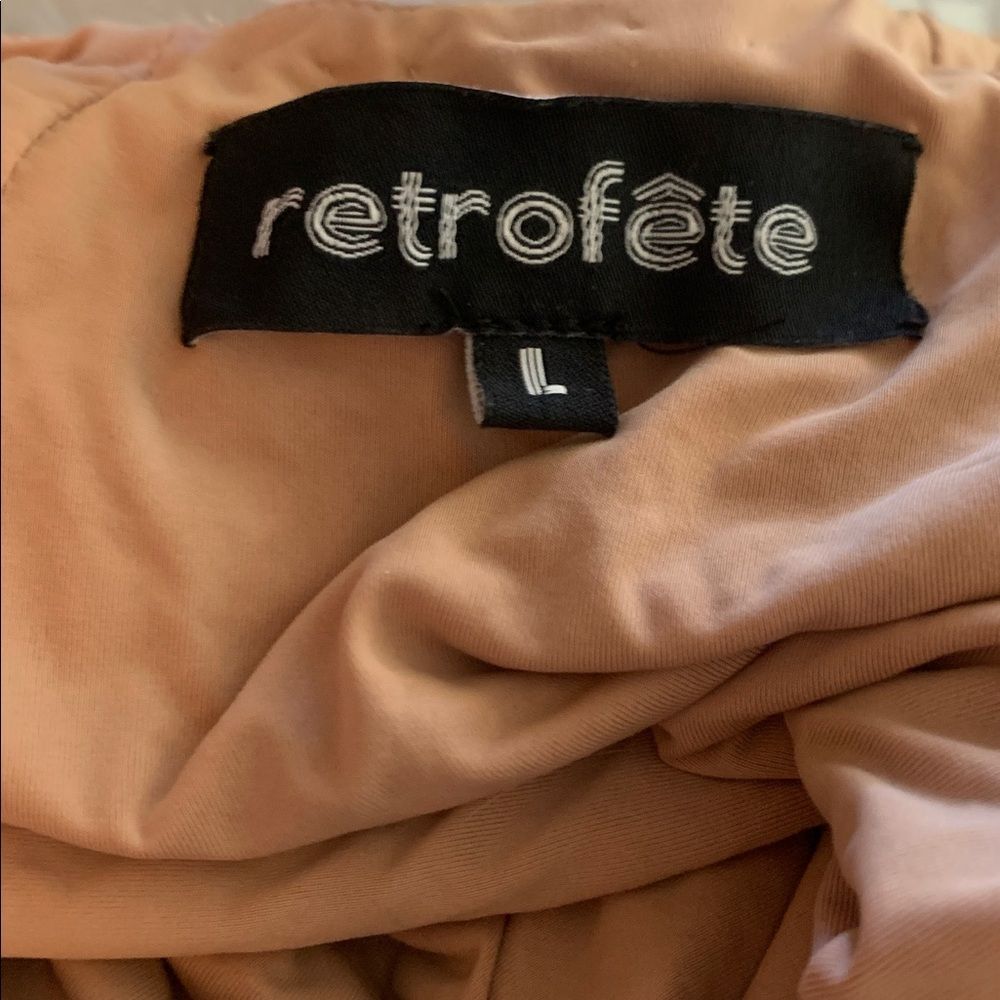 RETROFETE X REVOLVE MICH SEQUIN WOMEN'S DRESS NUDE L - Picture 14 of 16